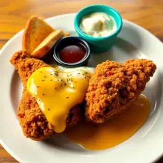 Chicken Fried Chicken & Eggs