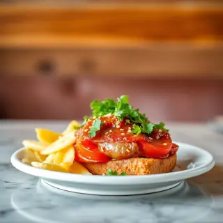 Side Sliced Tomato