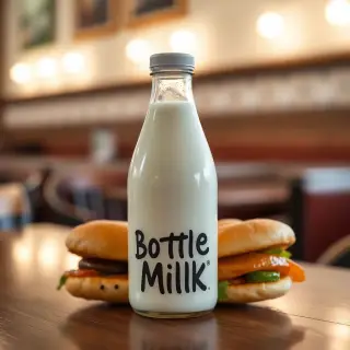 Bottled Milk