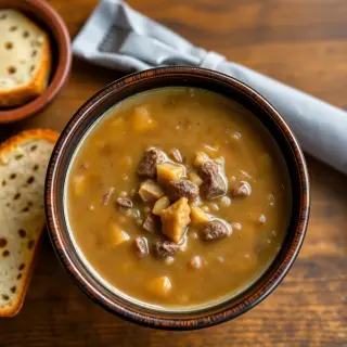 TnB: Beef Barley Soup