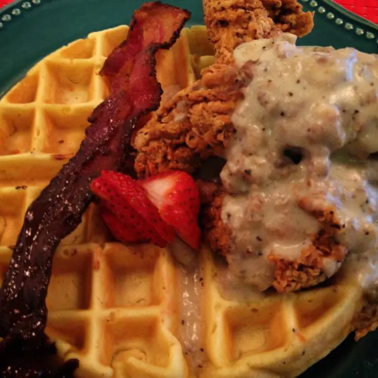 Chicken & Waffles.